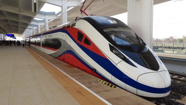 Laos' new high-speed train cuts the journey between Luang Prabang and Vientiane from six or seven hours to just two.