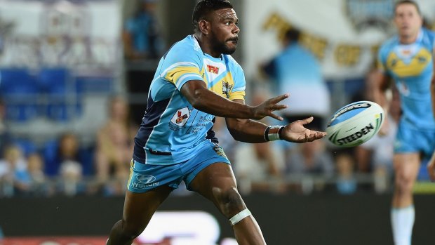 Happy with sea change: Kierran Moseley is pleased with his switch to the Titans.