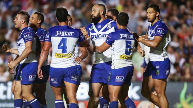 Trimmed down: Bulldogs enforcer Kasiano has shed 13 kilos from his imposing frame.