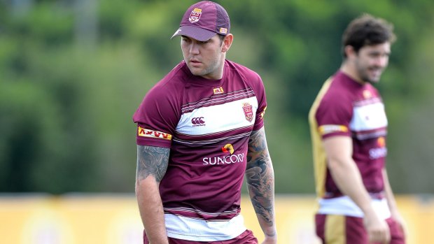 Anxious wait: Kyle Feldt could be thrust into the deep end at Suncorp Stadium. 