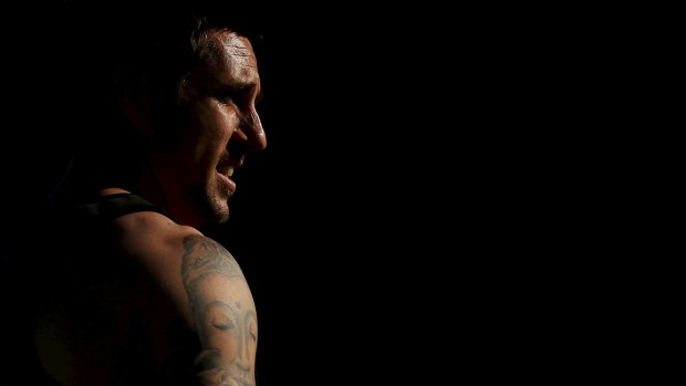 Troubled star: Mitchell Pearce says he is a binge drinker, not an alcoholic.