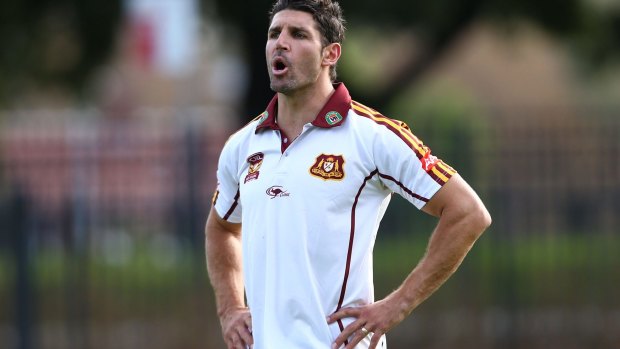Highly-rated: Trent Barrett is regarded as one of the best young coaches in the game.