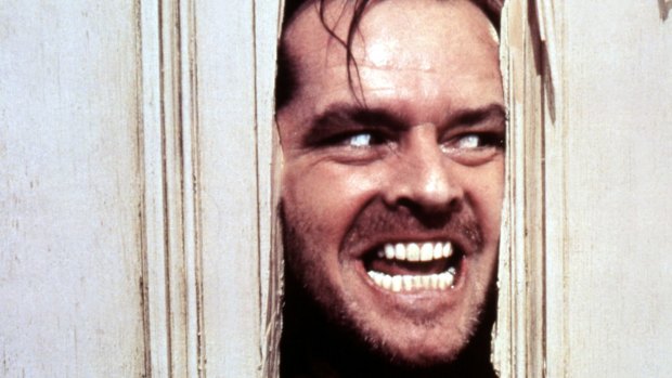 All work and no play: Jack Nicholson in The Shining 