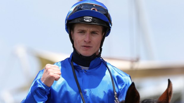 Staying in blue: jockey James McDonald