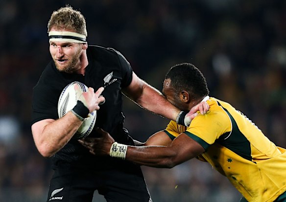 Wallabies nemesis: All Blacks forward Kieran Read.