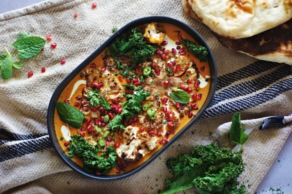 Add more vegies to your diet with Katrina Meynink's garam masala roasted cauliflower.