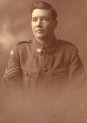Roy Longmore during World War I.
