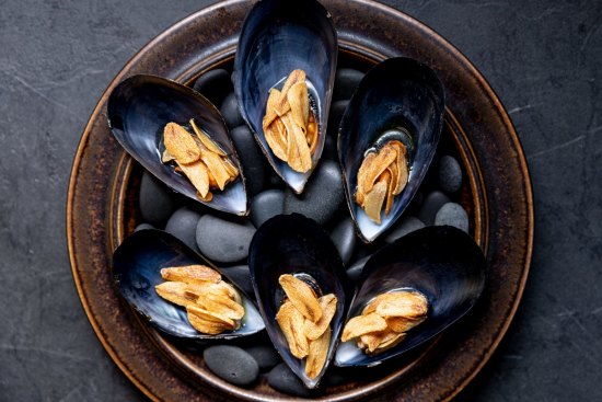 Go-to dish: Green-chilli pickled mussels.