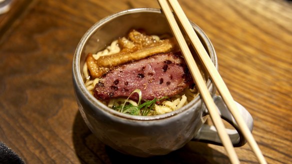 Duck yuzu ramen.