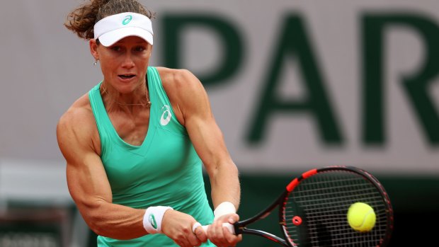 Playing second fiddle: Samantha Stosur.