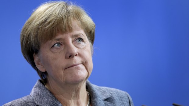 The German response "can make us proud", Chancellor Angela Merkel said.