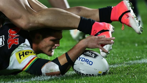 Son of a gun: Nathan Cleary's Penrith come up against dad Ivan's Wests Tigers next weekend.