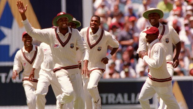 "I would have thought we'd be back heading in the right direction, competing well": Courtney Walsh, seen here in his playing days. 