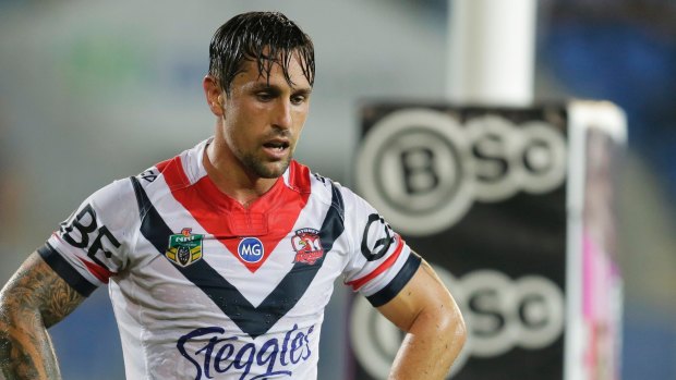 On the move: Manly looks to be the most likely destination for former Rooster Mitchell Pearce.