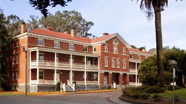The Inn at the Presidio, a former officers' barracks.