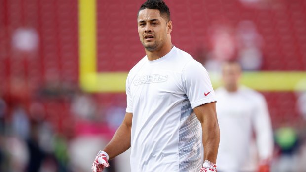 Raring to go: Jarryd Hayne is eyeing a recall to the active roster.