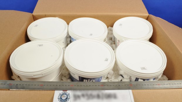 The MDMA was intercepted by border force officials in Sydney.