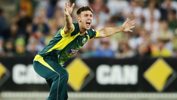 Easing in: Mitchell Marsh is coming back from a hamstring strain.