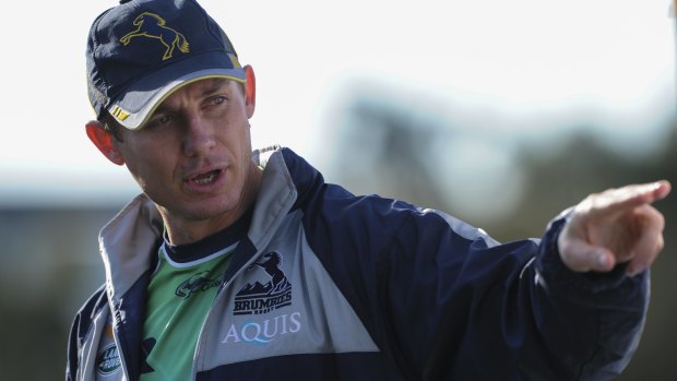 In demand: The Wallabies want Brumbies coach Stephen Larkham full time.