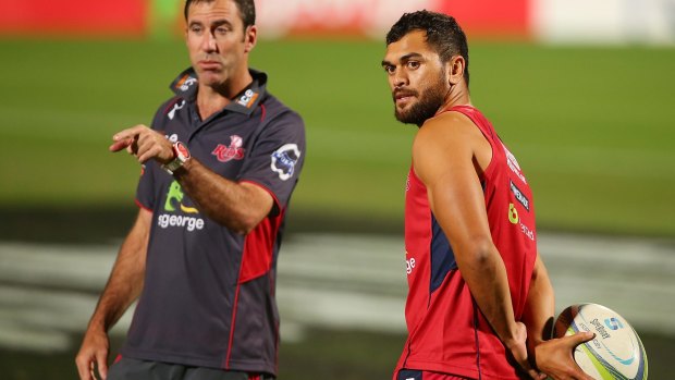 Backed: Richard Graham, pictured with Karmichael Hunt.