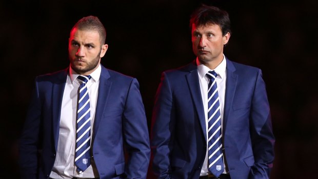Up for the fight: Robbie Farah insists Blues coach Laurie Daley can still select him for Origin.