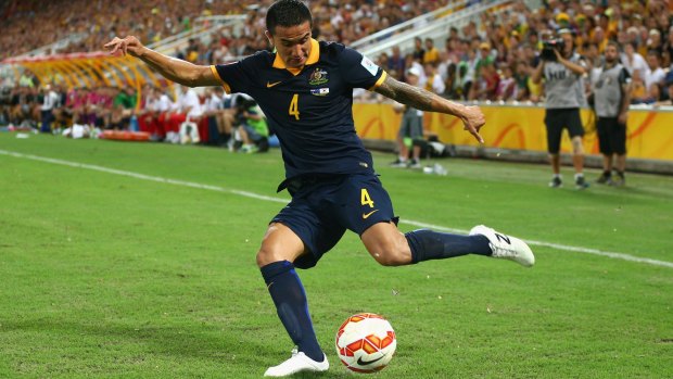 Fleet footed: Tim Cahill believes China should fear the nimble Socceroos.