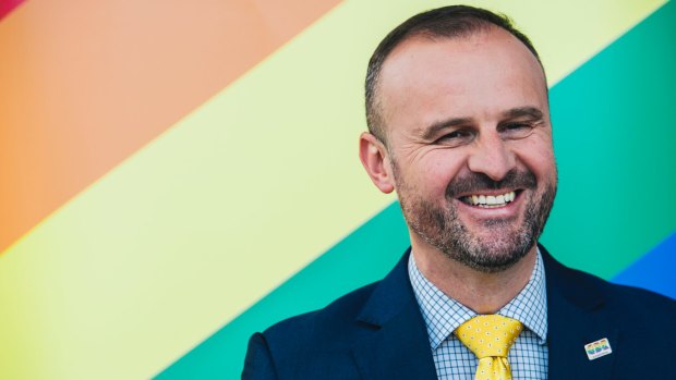 ACT Chief Minister Andrew Barr offer to be a proxy vote for people in the upcoming postal survey on same-sex marriage. 