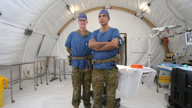 Dr Rudd and Dr Dave are specialist reservists.