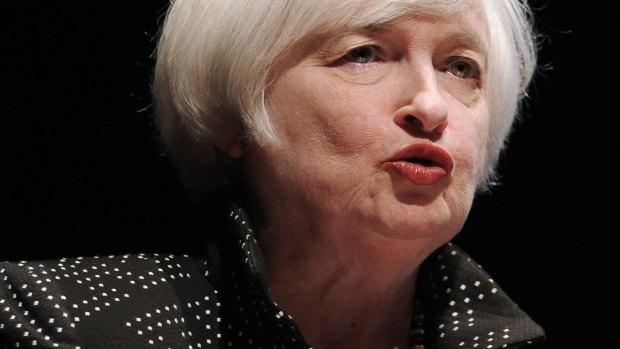 Federal Reserve Chair Janet Yellen said there were risks to the Fed forecast that could push liftoff into next year.