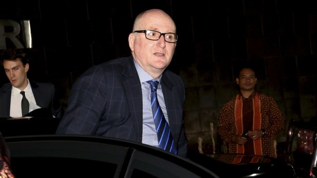 Hoping for acquital: Australian Ambassador to Indonesia Paul Grigson.