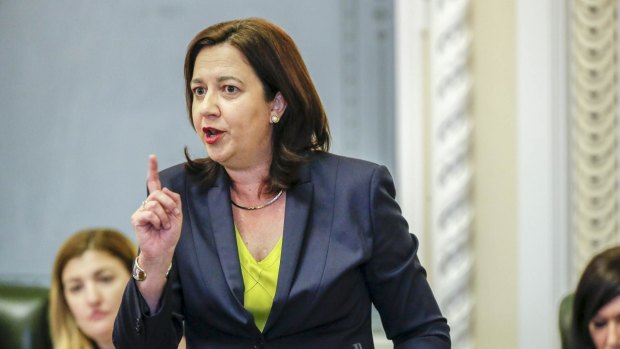 Nobody in Premier Annastacia Palaszczuk's office was named in the Ethics Committee report.