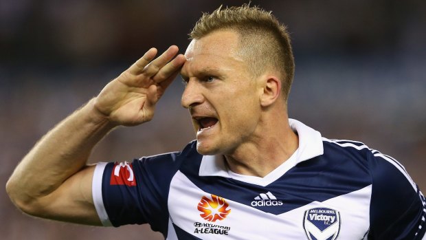 The Melbourne Victory striker starred in Wednesday night's 2-1 win at Suncorp Stadium.