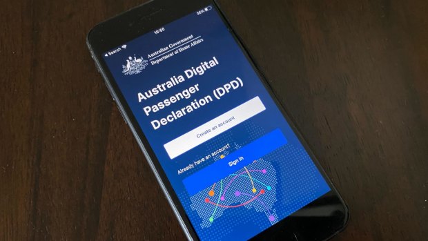 Many travellers had problems using the Digital Passenger Declaration app.