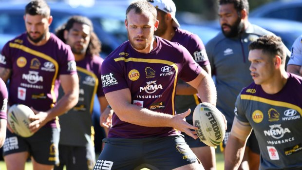 Controversy: Matt Lodge is set to resume his NRL career this season.
