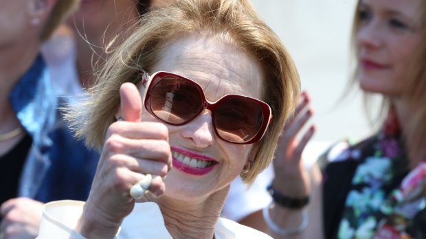 Home support: Gai Waterhouse is adamant the winner of the Melbourne Cup will be prepared by an Australian.