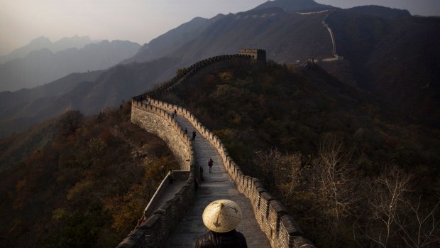 Chinese officials demanded $US100 to set up a camera on the Great Wall.
