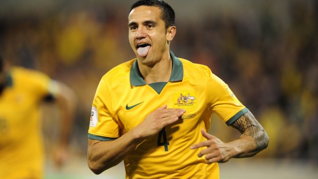 High hopes: Socceroos talisman Tim Cahill.