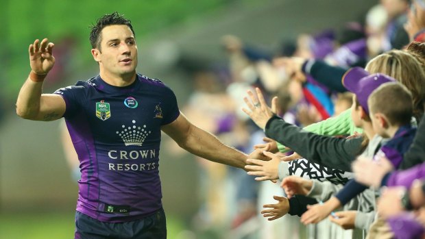 Cooper Cronk's contact negotiations with the Storm are close to being concluded.