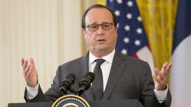 French President Francois Hollande.