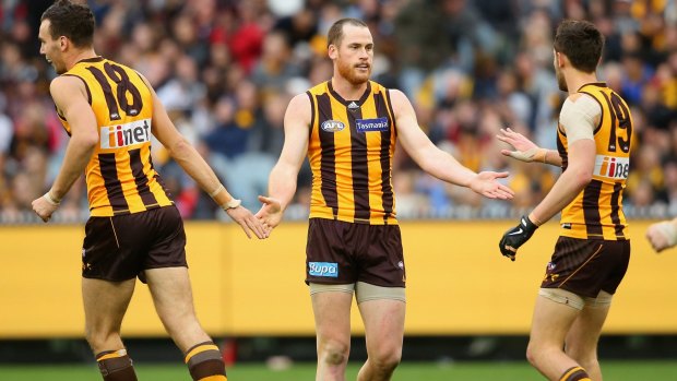 Jarryd Roughead was dominant last Saturday against Essendon.