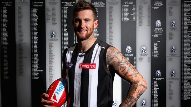 Frustration: New Magpie Jeremy Howe has work to do.