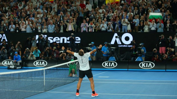 Rafa Nadal beats Grigor Dimitrov in an Australian Open epic.