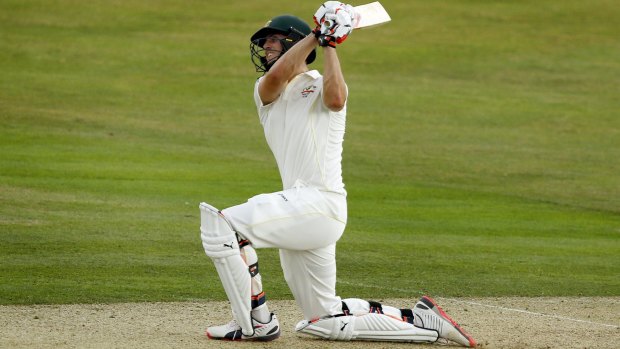 Stepping up: Mitchell Marsh will replace Shane Watson for the second Test.