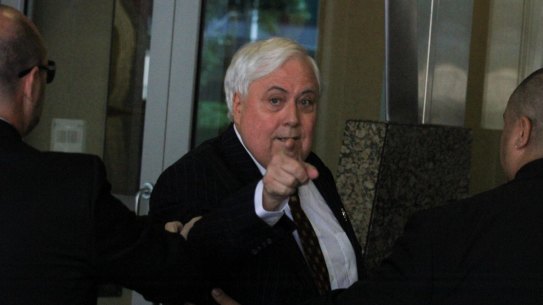 "If you push my wife again, you'll be sorry."