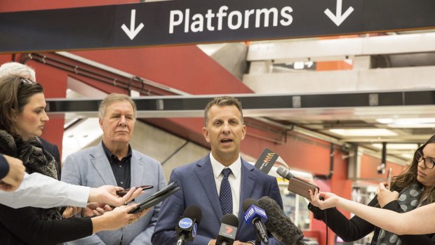 Transport Minister Andrew Constance announces changes to Opal fares.