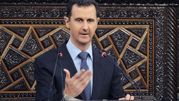Syrian President Bashar al-Assad. 