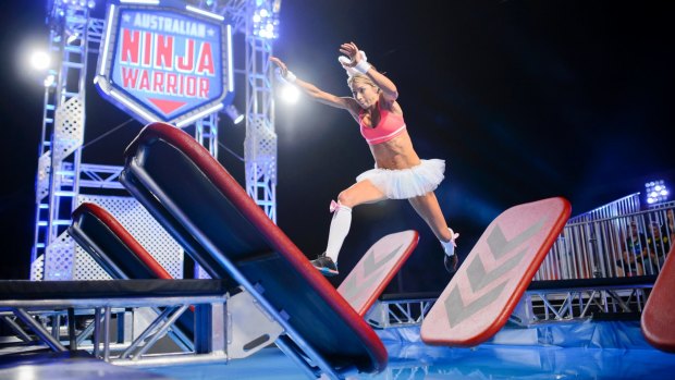 Australian Ninja Warrior is leaping over the competition.