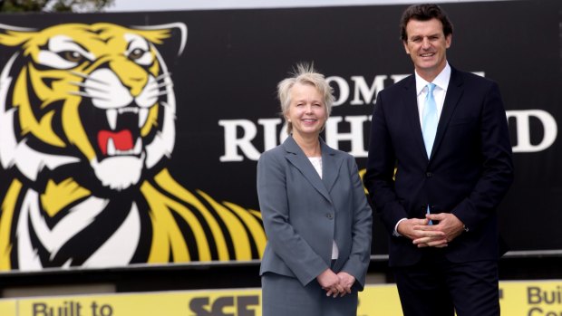Highly respected: Richmond Tigers CEO Brendon Gale.