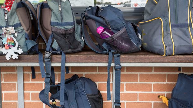 A Caboolture schoolgirl allegedly pulled a knife on another student on Monday.