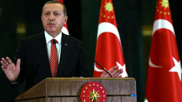 Turkish President Recep Tayyip Erdogan, who this week cited Hitler's Germany as a good example of an effective presidential system of government.
